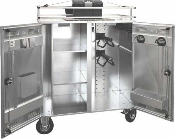 Reeling auf Turnierwagen