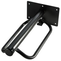 Peetz Sattelträger, schwarz, für die Wand