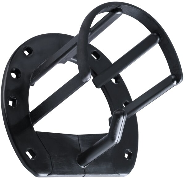 Peetz Trensenhalter aus schwarzem Kunststoff, bruchfest