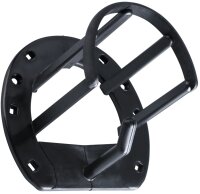 Peetz Trensenhalter aus schwarzem Kunststoff, bruchfest