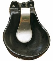 Tränkebecken aus Gusseisen, Becken emailliert