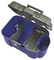 Putzbox abschließbar Fb. Blau/Anthrazit 52 x 34 x...