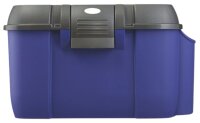 Putzbox abschließbar Fb. Blau/Anthrazit 52 x 34 x 30 cm aus Polypropylen