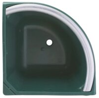 Peetz Eck-Futtertrog Kunststoff 16 Liter Fb....