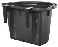 Peetz Futtertrog zum Einhängen Fb. schwarz 14 Liter...