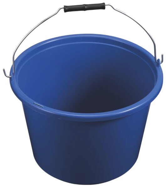 Peetz Eimer aus Kunststoff 18 Liter Fb.Blau aus Polypropylen