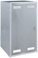 Peetz Sattelschrank ab 106 x 60 x 60 cm, verzinktes Stahlblech, 1 Hutablage, 2 Ablagen, 4 verzinkte Trensenhaken, 1 Flaschenhalter, 1 Zylinderschloss