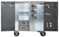 Peetz Turnierwagen Turnierschrank aus verzinktem Stahlblech -  TOP MODELL