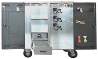 Peetz Turnierwagen Turnierschrank aus verzinktem Stahlblech -  TOP MODELL