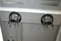 Peetz Turniersattelschrank mit Deckel aus hochwertigem Edelstahl 4301 Oberfläche kreismarmoriert