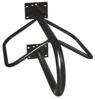 Peetz Turniersattelschrank für Westernsättel mit Deckel aus verzinktem Stahlblech, fahrbahr