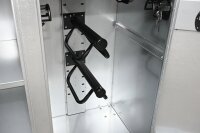 Peetz Turnierschrank Turnierwagen mit Deckel - COMFORT - verzinkt oder Edelstahl - wahlweise mit umfangreicher Ausstattung