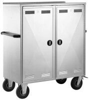 Peetz Turnierschrank Turnierwagen mit Deckel - COMFORT - verzinkt oder Edelstahl - wahlweise mit umfangreicher Ausstattung