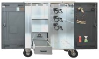 Peetz Turnierwagen Turnierschrank PREMIUM verzinktes Stahlblech oder Edelstahl