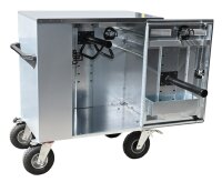 Turnierschrank Turnierwagen Universalwagen aus verzinktem Stahlblech